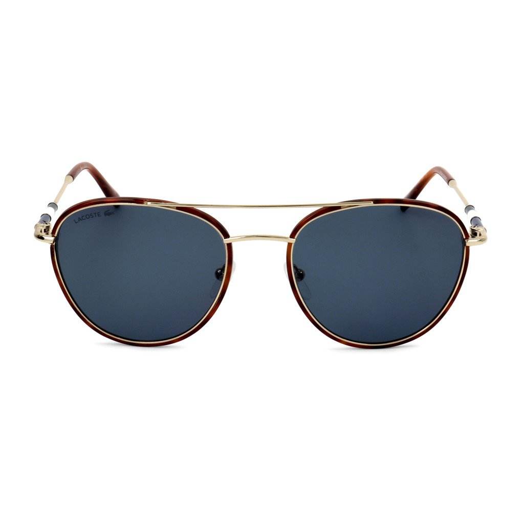 Buy Lacoste L233sp 714 Aviator Gold Full Rim Sunglasses For Men (green  Lens) Online in UAE | Sharaf DG